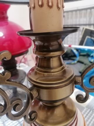 Lampada da tavolo Ottone ceramica