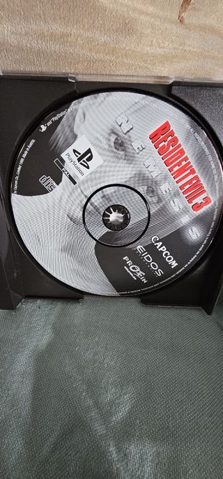 Resident evil 3 Nemesis PlayStation 1 pal españa