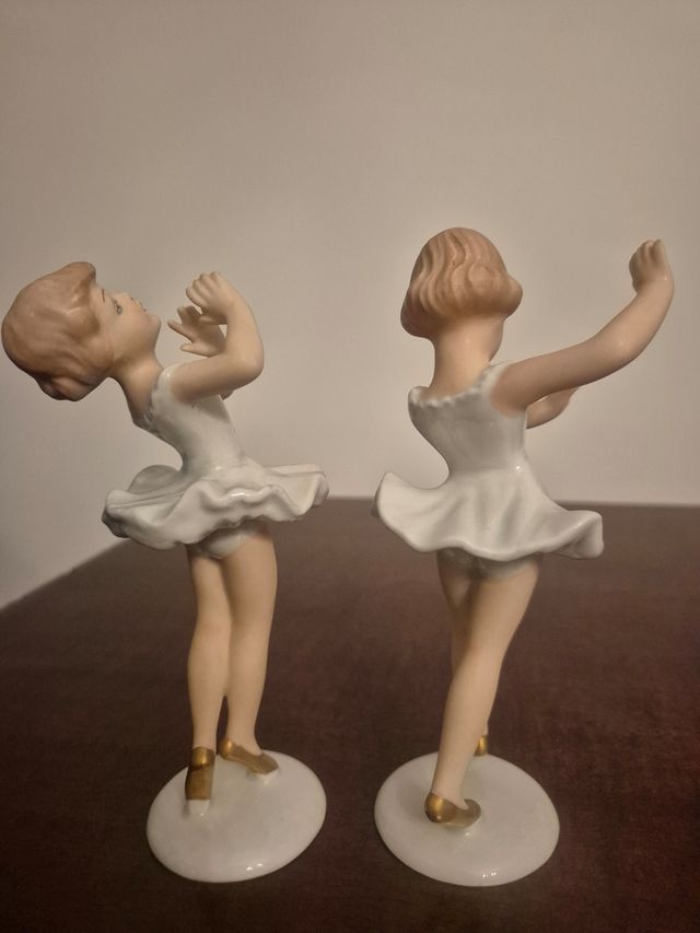 Statuette ballerine porcellana