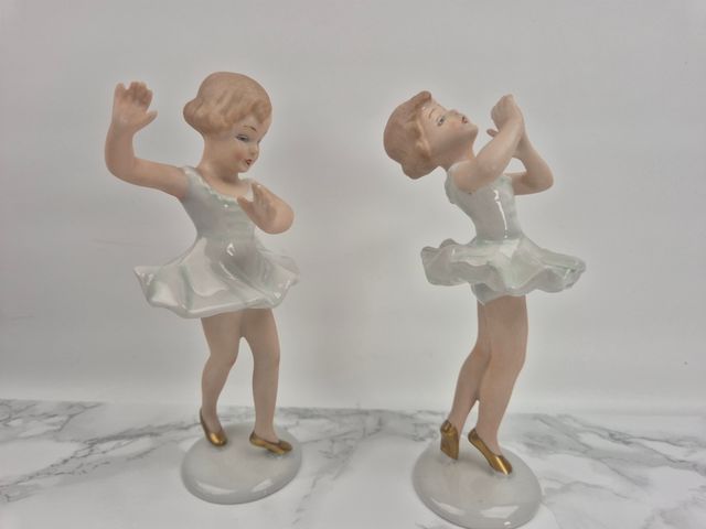 Statuette ballerine porcellana