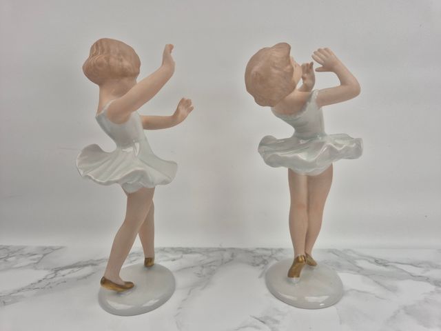 Statuette ballerine porcellana