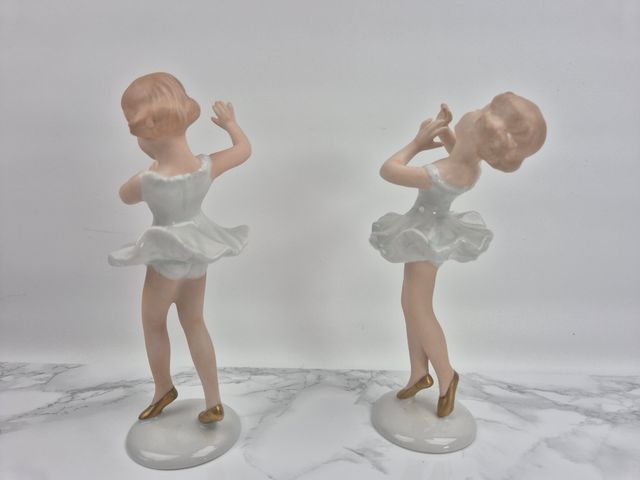 Statuette ballerine porcellana