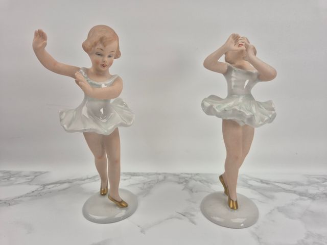 Statuette ballerine porcellana