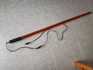 Lámpara fluorescente luz roja, vintage