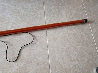 Lámpara fluorescente luz roja, vintage