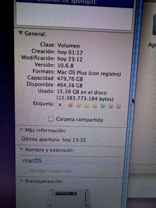 Ordenador Portatil Macbook Pro 