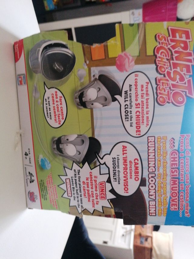 Gioco per bambini Ernesto secchio lesto
