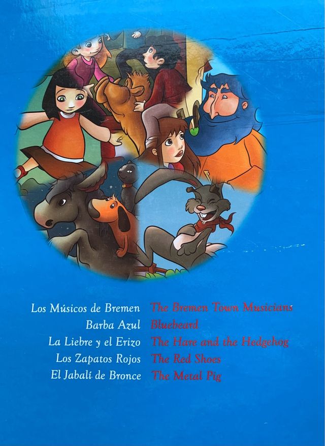 Colección Cuentos bilingües españolinglés