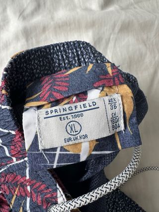 Bañador estampado Springfield 
