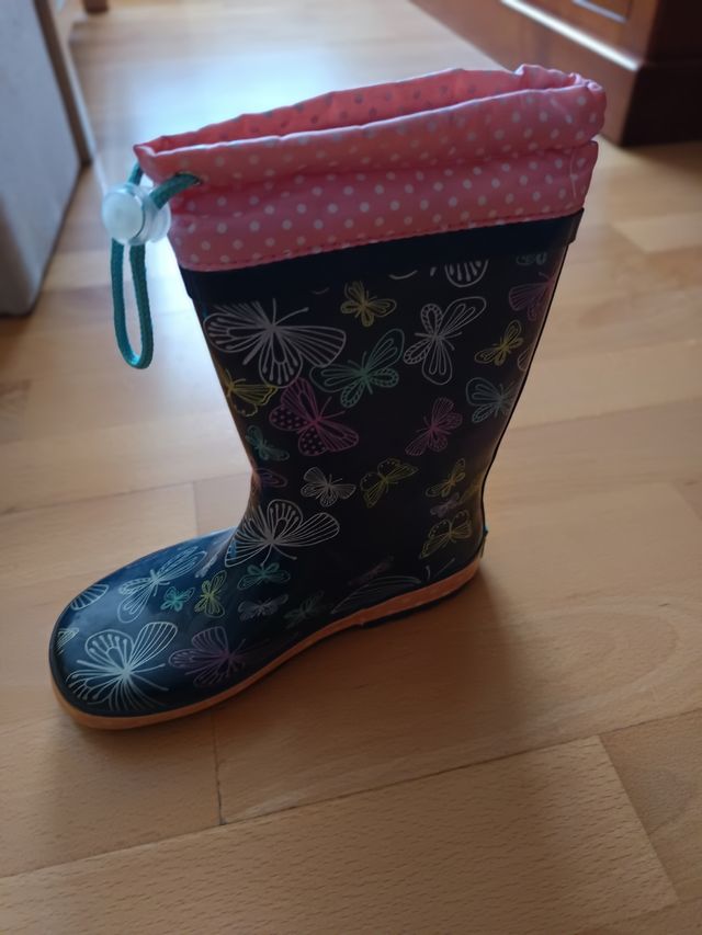 Botas de agua niña número 33