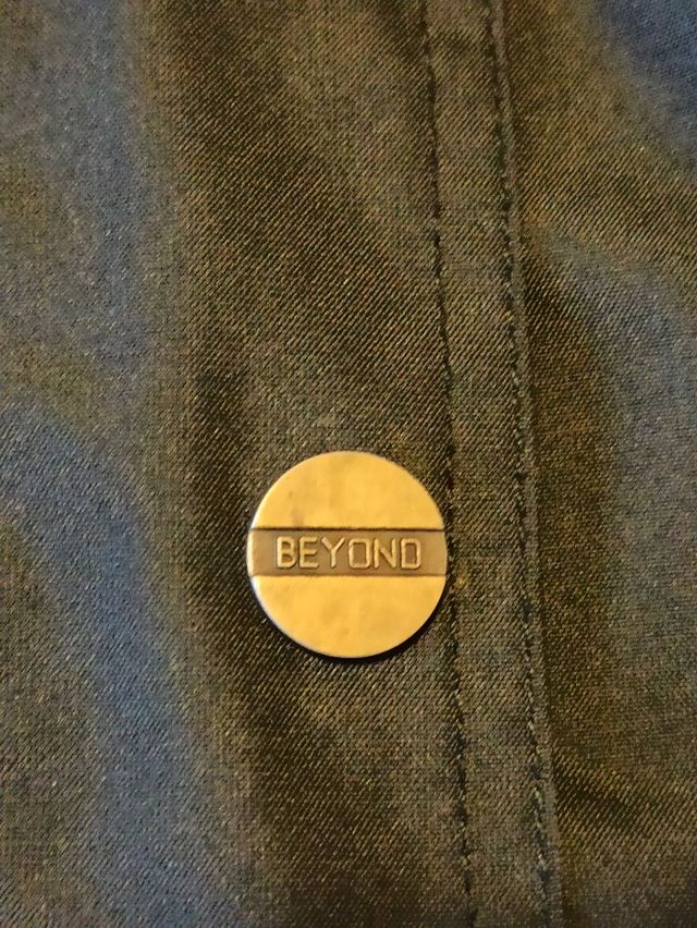 Chaqueta Beyond t. M negra mujer