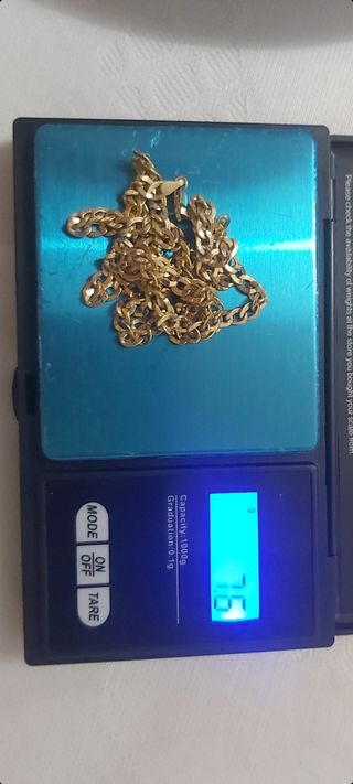 Cadena de oro 18k