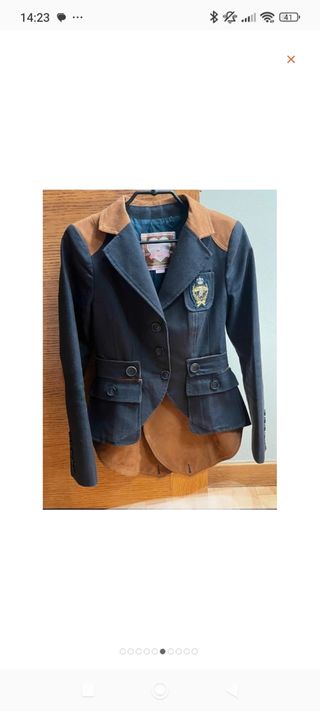 Chaqueta Colegiala Preppy 