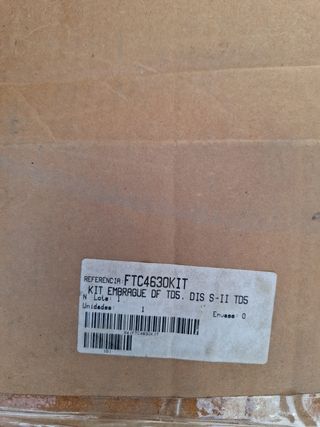 LAND ROVER DISCOVERY 2.5TD kit embrague