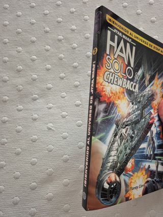 Comic Star Wars Han Solo y Chewbacca