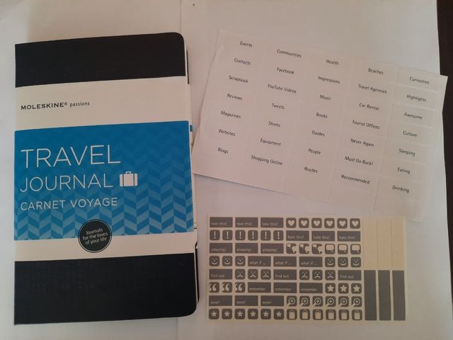 Cuaderno de viaje Moleskine