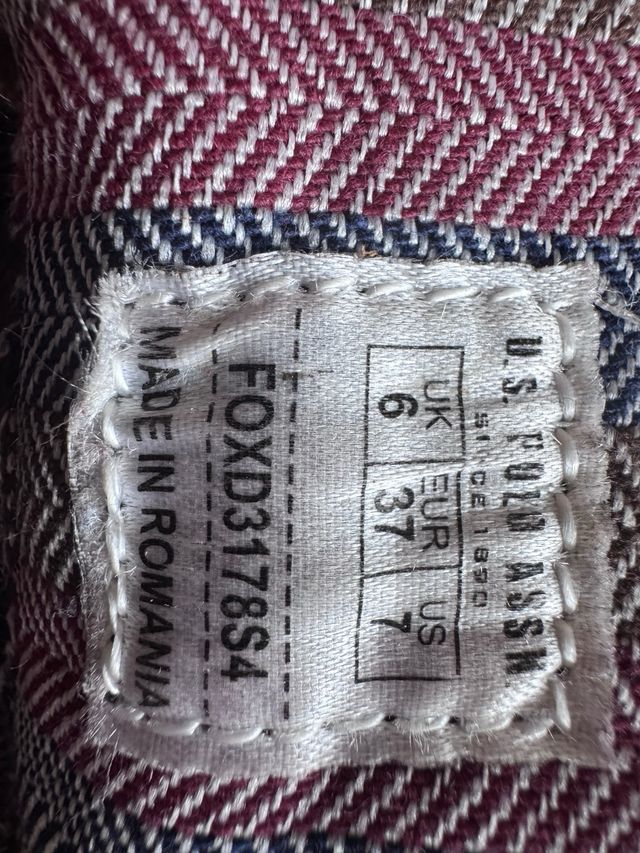 polacchine camoscio US Polo Assn