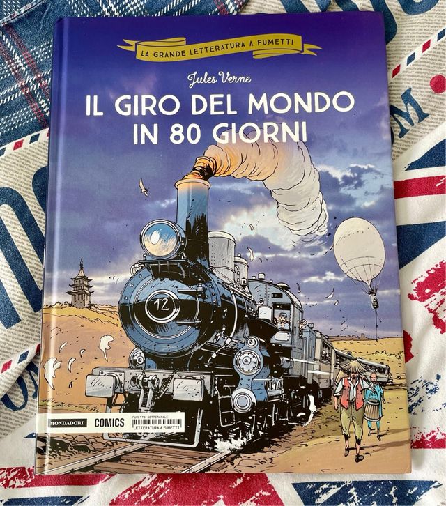 Libro nuovo a fumetti “Il giro del mondo