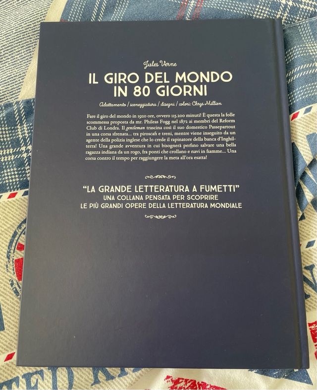 Libro nuovo a fumetti “Il giro del mondo