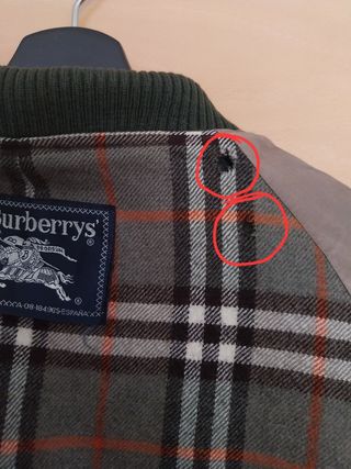 Chaqueta Burberrys 