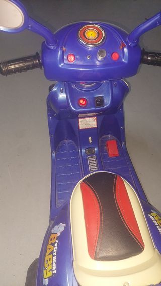 Moto eléctrica niño batería