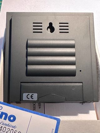 Orologio sveglia radio controllato temp. int/ext