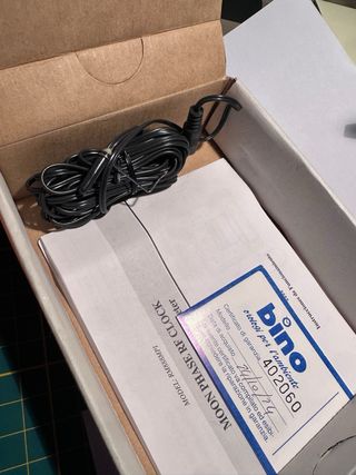 Orologio sveglia radio controllato temp. int/ext