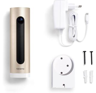 Cámara de Vigilancia Interior con Soporte de Pared