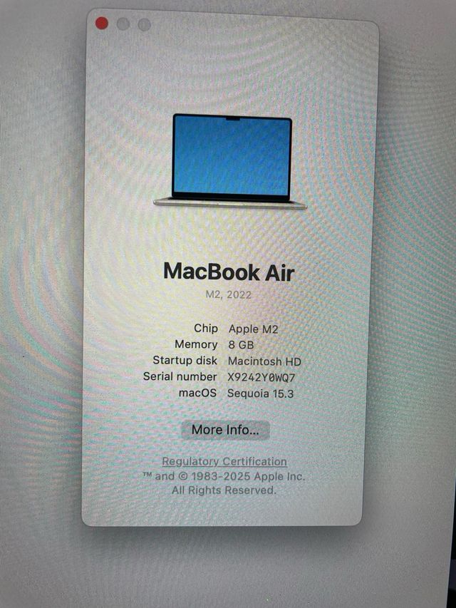 Macbook air m2