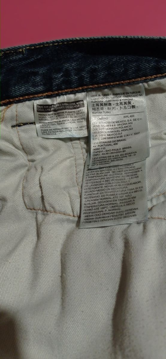 Pantalones Levi's Strauss CO 501