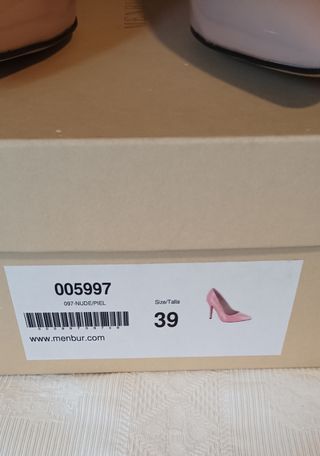 Zapatos de tacón a estrenar. Último precio. 
