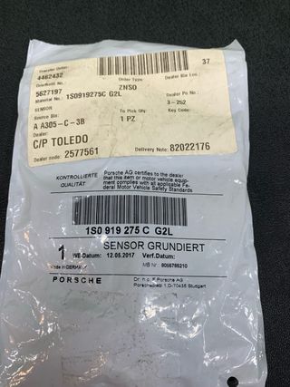 SENSOR APARCAMIENTO PORSCHE VARIAS MARCAS