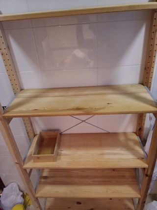 Estantería madera Ivar ikea