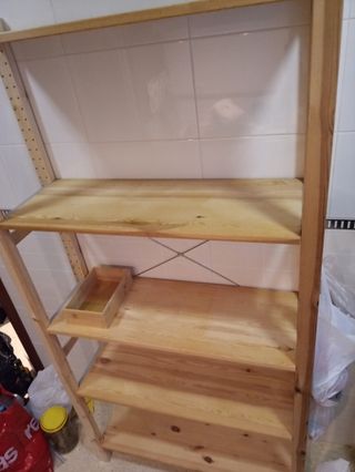Estantería madera Ivar ikea