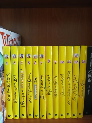 La Banda de Zoe. Lote 12 libros de la colección 