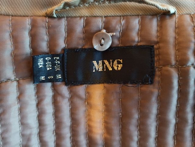 Chaqueta Mango t. M color albero mujer