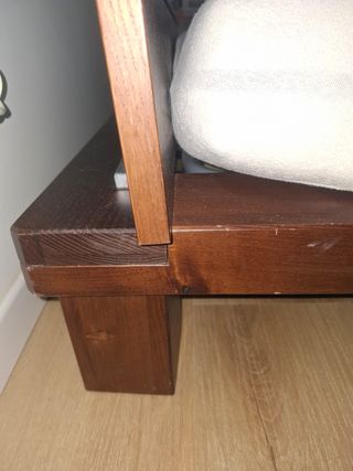 Letto matrimoniale con 2 comodini