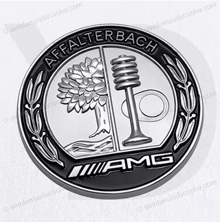 Emblema Logo AMG 3D para Mercedes Benz 57mm 64mm