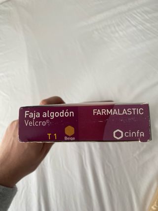 Faja algodón Farmalastic