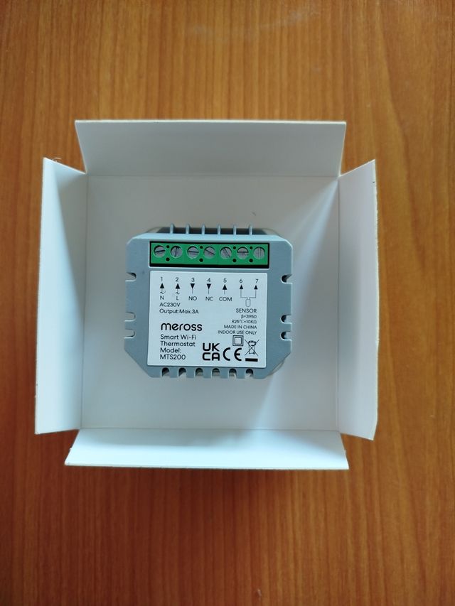 Termostato Wifi Meross