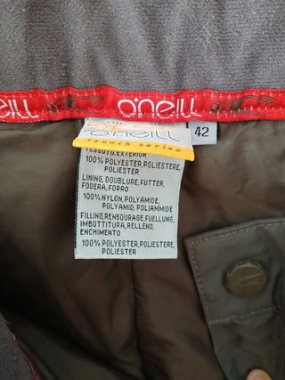 Pantalón SKI-SNOW "O,NEILL " M 42