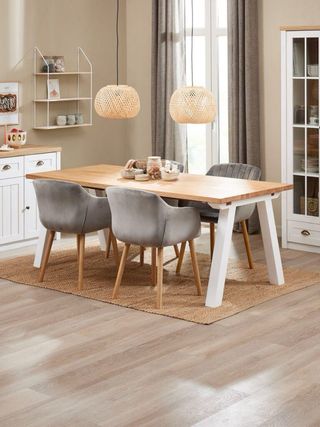 Mesa de carvalho jysk skagen 90 x 200