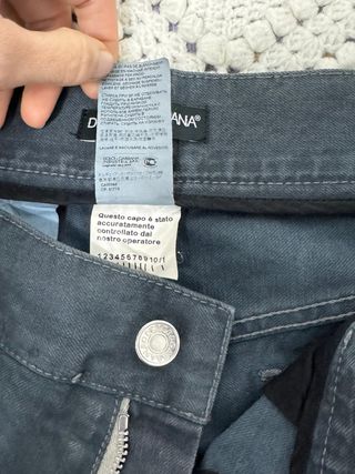 Pantalon tejano Dolce gabbana 