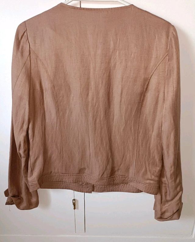 Chaqueta Naf Naf t. 42 marrón mujer