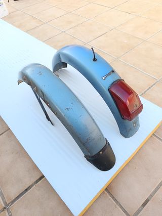 Guardabarros metalico vespino