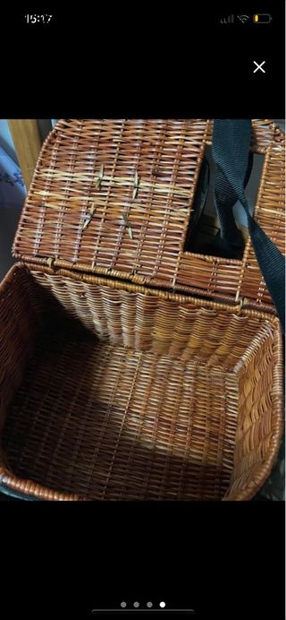 LOTE 2 CESTAS DE MIMBRE STORM