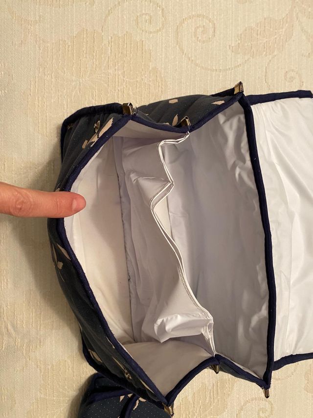 Neceser grande con uno pequeño a juego