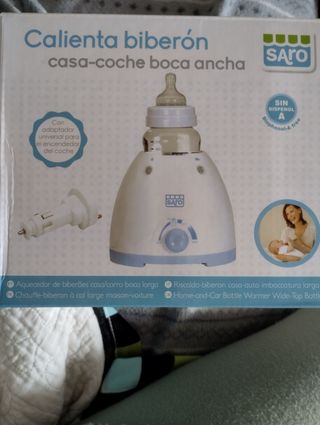 Calienta biberones casa-coche