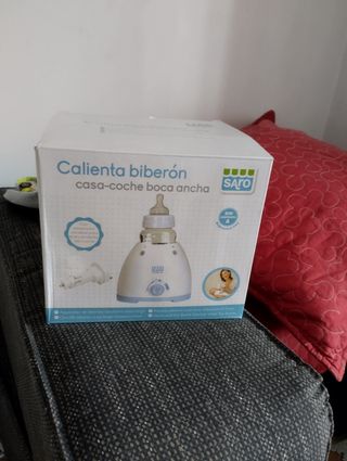 Calienta biberones casa-coche