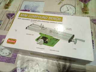 Bancada para fresar con taladro de mesa